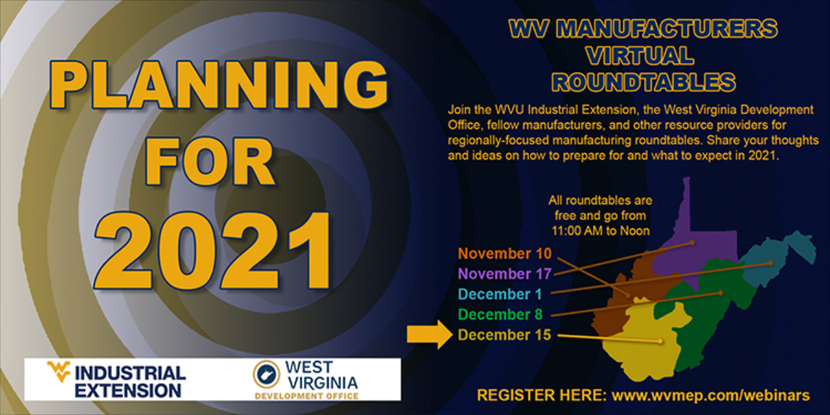 Planning For 21 Wv Manufacturers Roundtables Wyoming County Eda